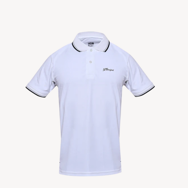 JCB Honey Cool Polo White