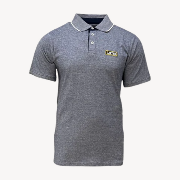 JCB Jersey Blue Polo T-Shirt