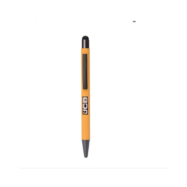 JCB Yellow Aluminum Pen with Stylus