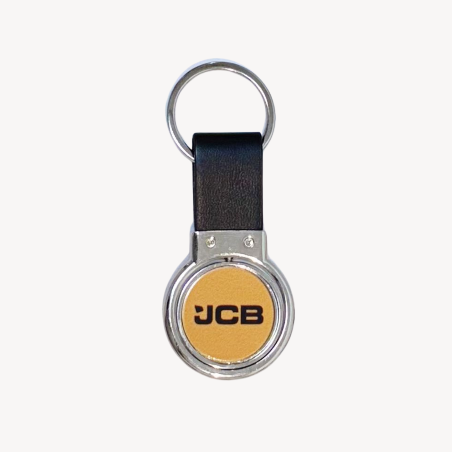 JCB Round Key Chain – jcbindiashop