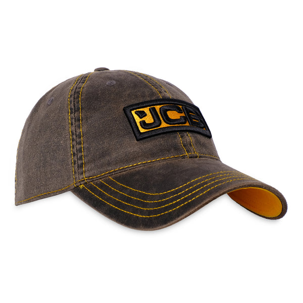 JCB Waxed Polycotton Cap