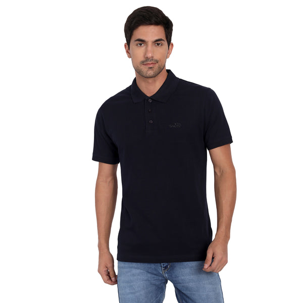 JCB Navy Blue Polo T-Shirt