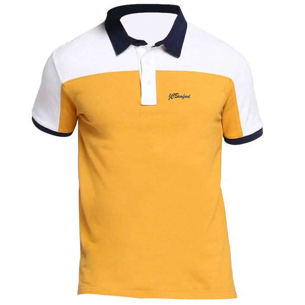 JCB Premium Yellow Polo T-Shirts