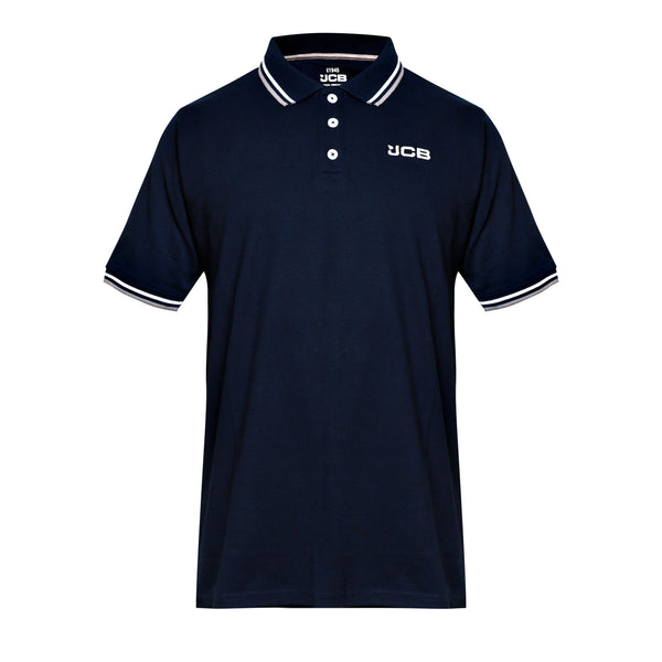 JCB RPET Blue Polo