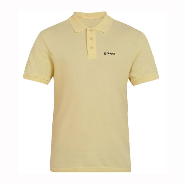 JCB Yellow Comet Polo T-Shirt