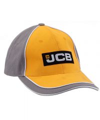 JCB Yellow Grey Cap